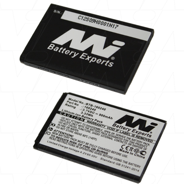 MI Battery Experts BTB-160240